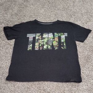 Old Navy Black TMNT Kids Tee